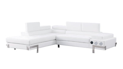 Magic White (LED & Speaker) Sectional