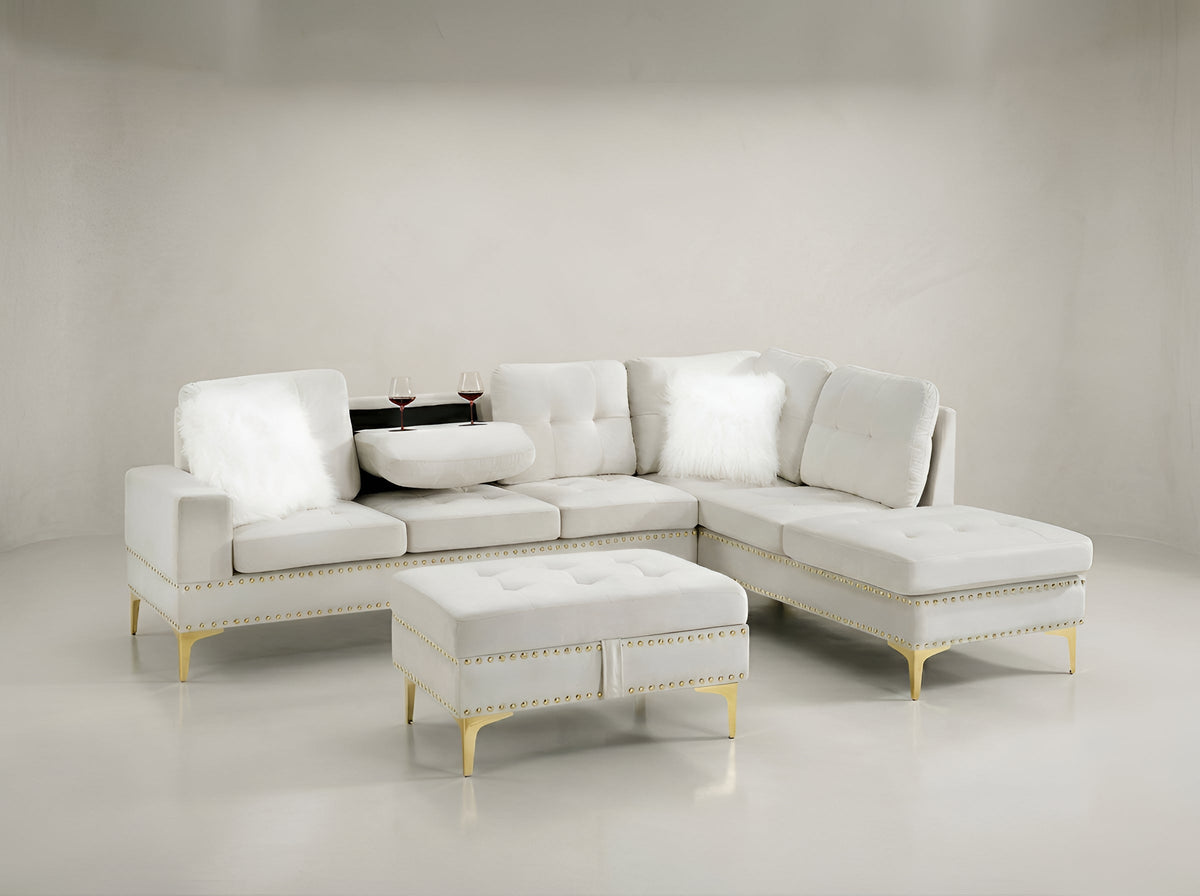Joy II (Beige) Living Room Set