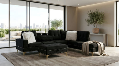 Joy II (Black) Living Room Set