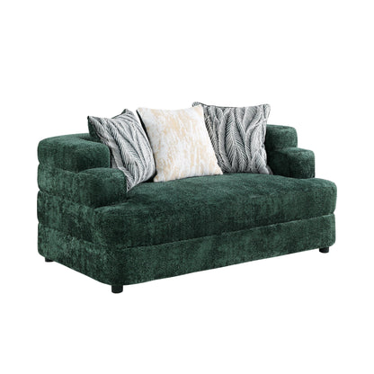 Stepso (Green) Living Room Set