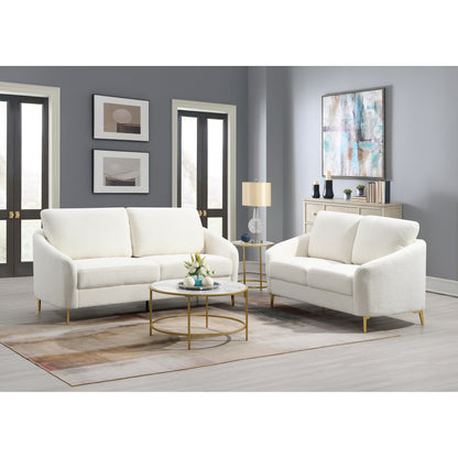 Lila (White) Living Room Set