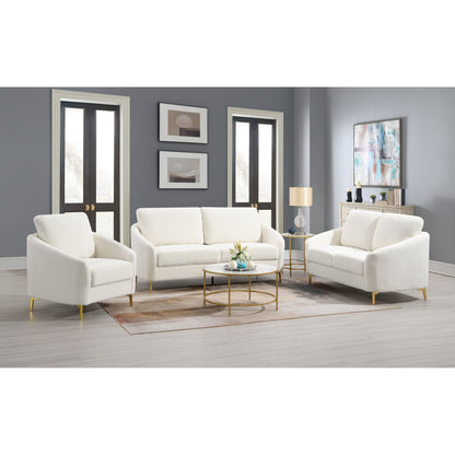 Lila (White) Living Room Set