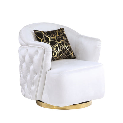 Mila (White) Living Room Set