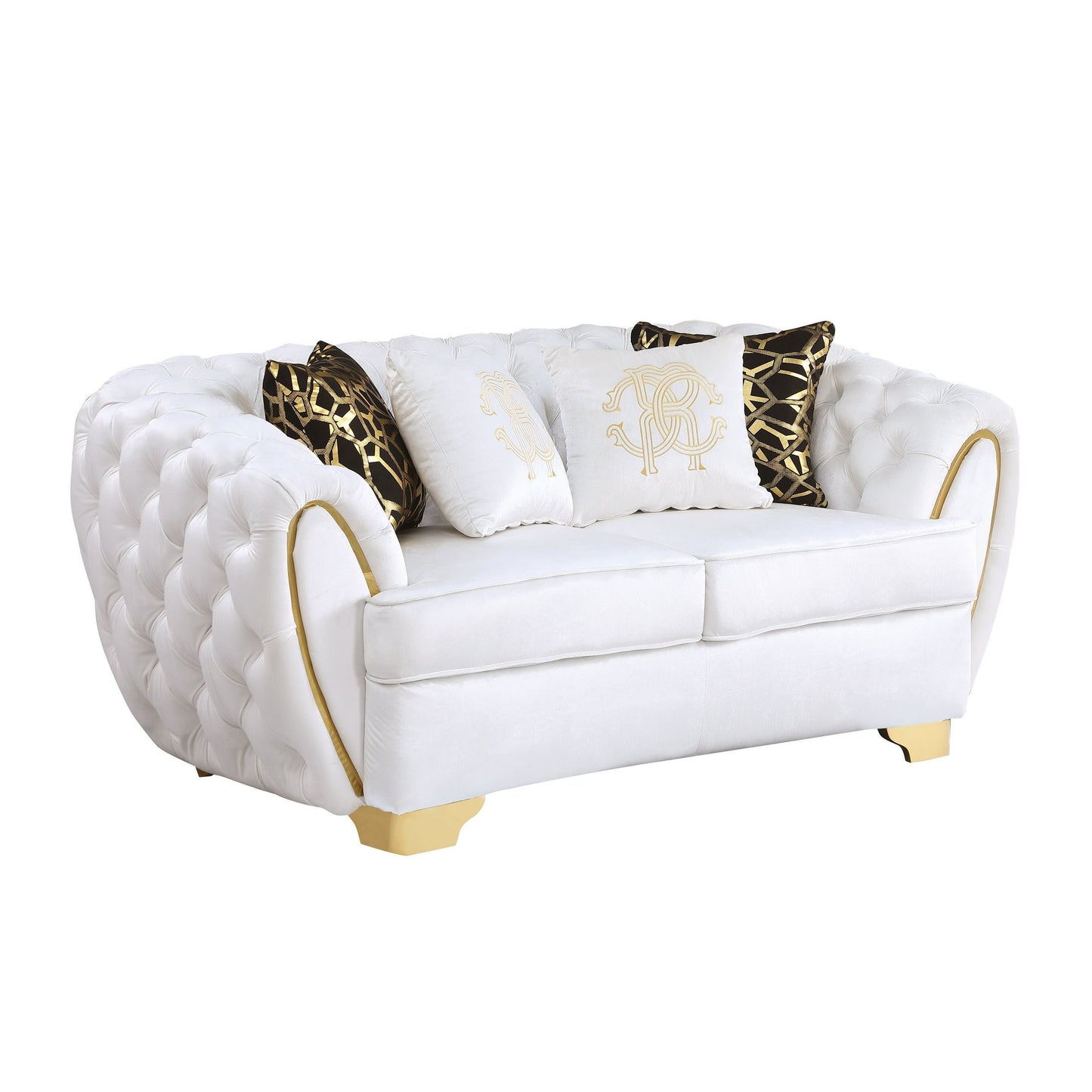 Mila (White) Living Room Set