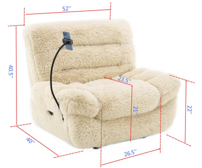 Ferland (Beige) Reclining Living Room Set