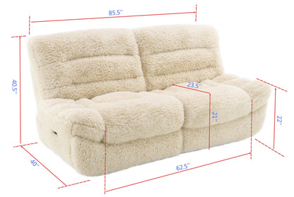 Ferland (Beige) Reclining Living Room Set