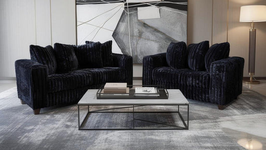Gia (Black) Living Room Set