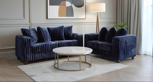 Gia (Blue) Living Room Set