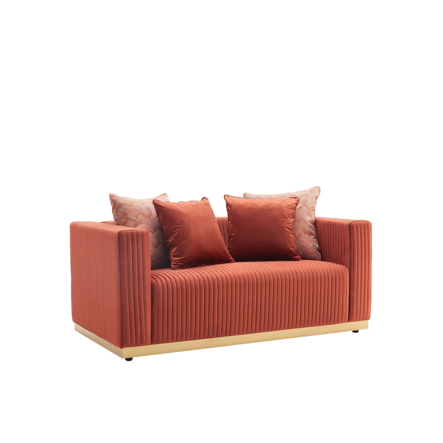 Alisha (Rust) Living Room Set