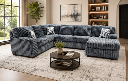 Austin Charcoal Sectional