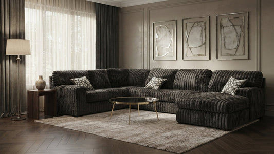 Austin Chocolate Sectional