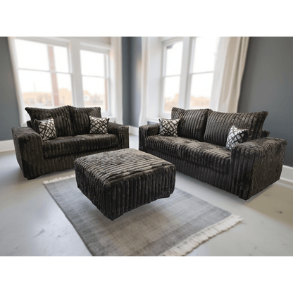 Texan Oversize (Brown) Living Room Set