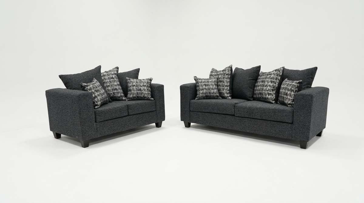 Kora S&L (Carbon) Living Room Set
