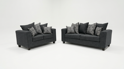 Kora S&L (Carbon) Living Room Set