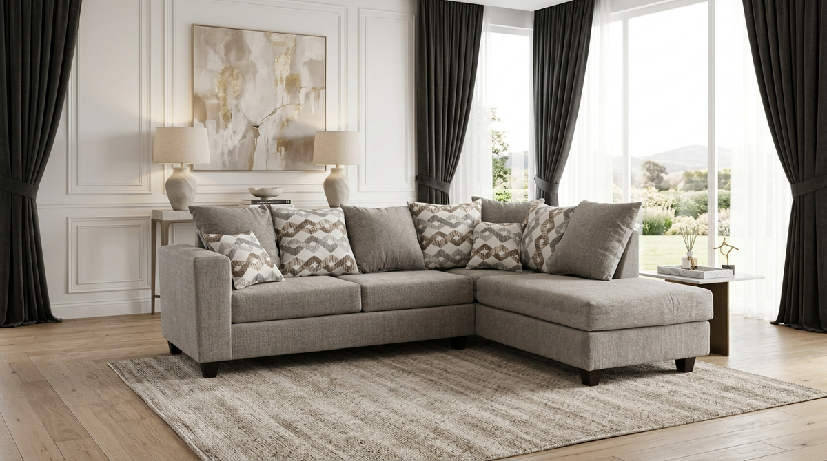 Peppa (Stone) Sectional