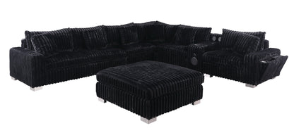 Snuggle Station (Black) Living Room Set