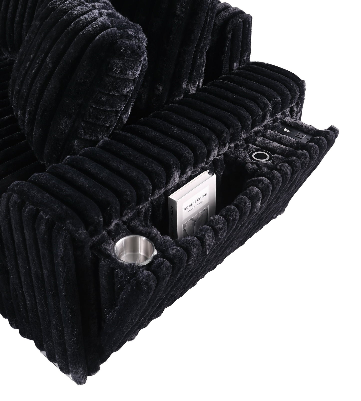 Snuggle Station (Black) Living Room Set