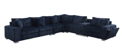 Snuggle Station (Blue) Living Room Set