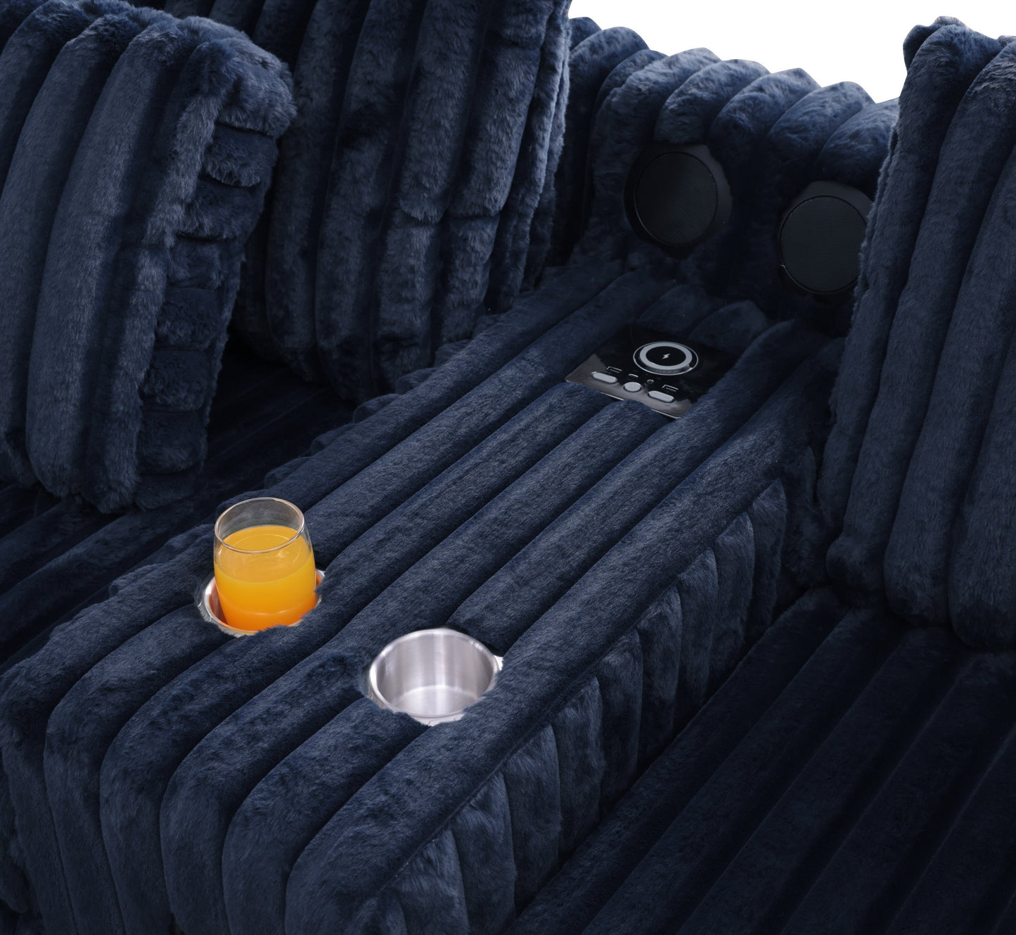 Snuggle Station (Blue) Living Room Set