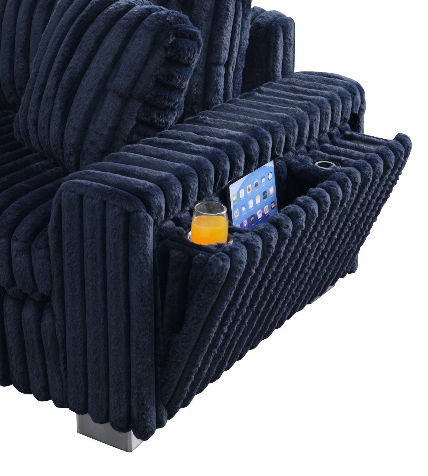 Snuggle Station (Blue) Living Room Set
