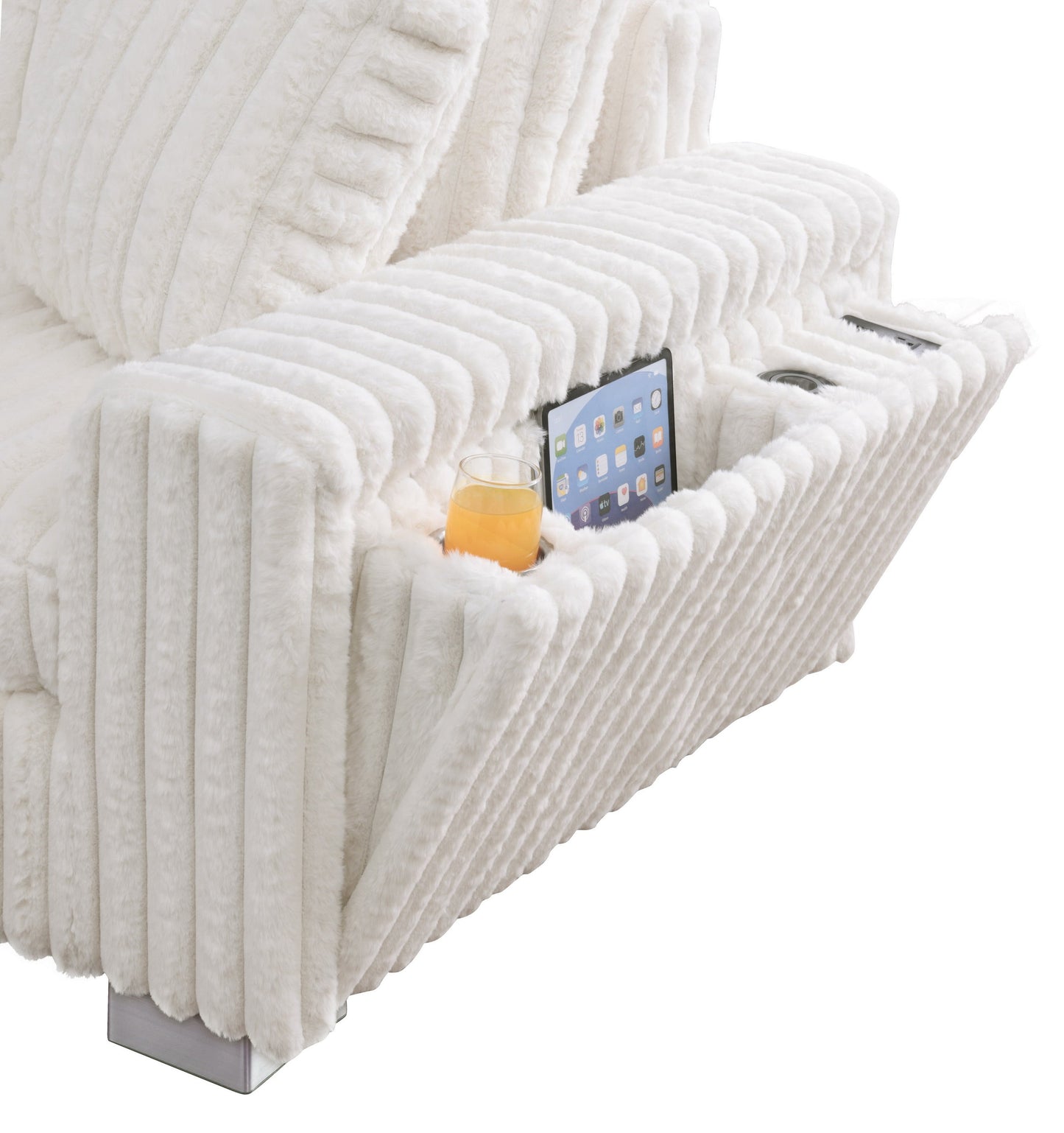 Snuggle Station (Cream) Living Room Set