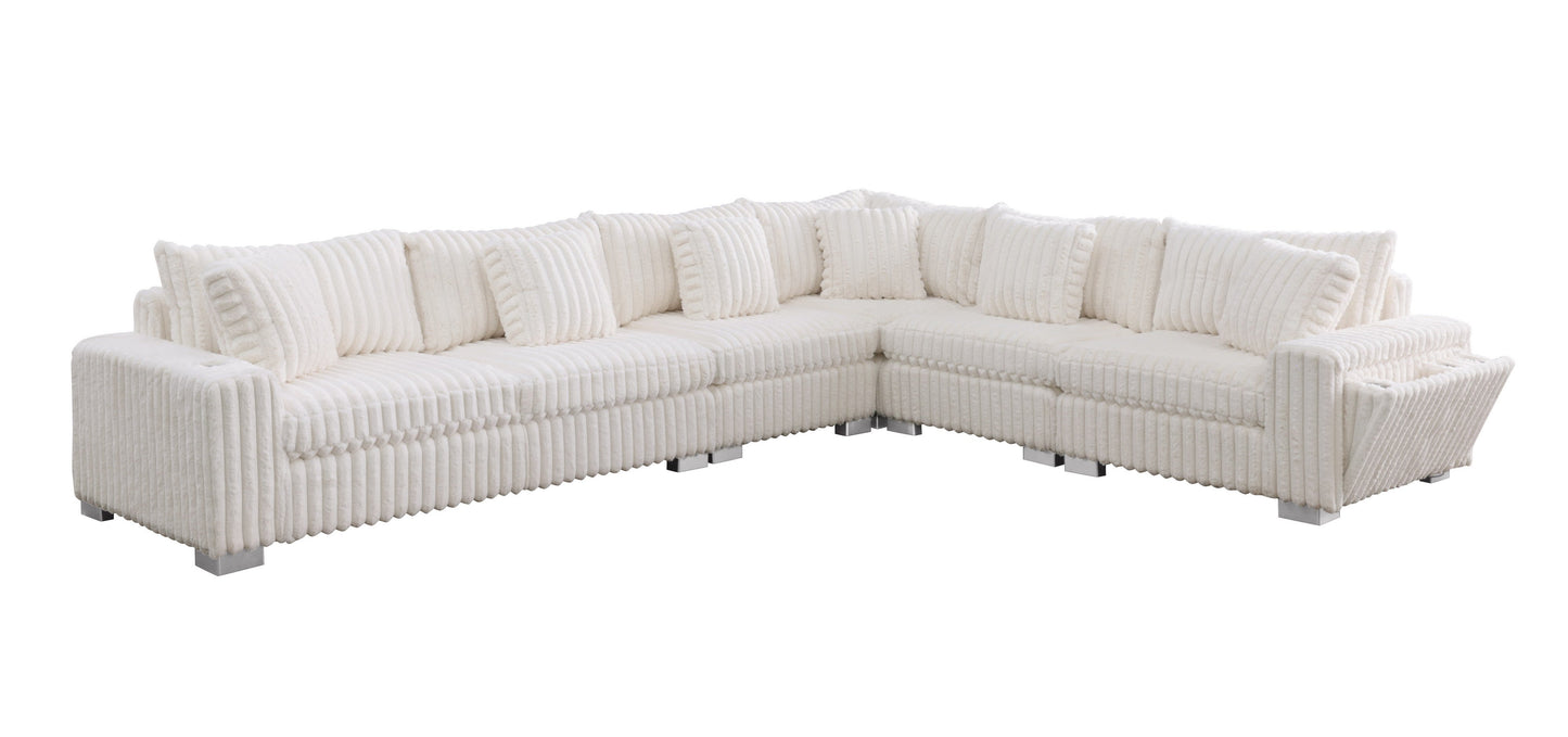 Snuggle Station (Cream) Living Room Set