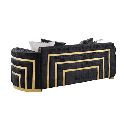Minerva (Black) Sofa