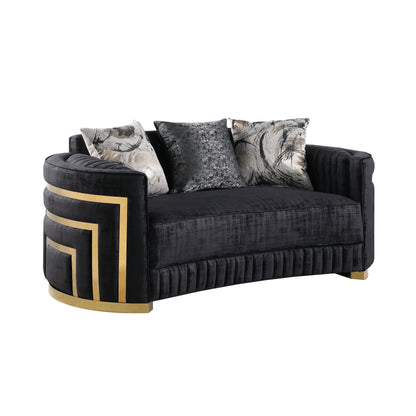 Minerva (Black) Sofa