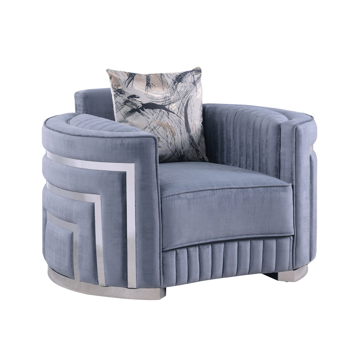 Minerva (Grey) Living Room Set
