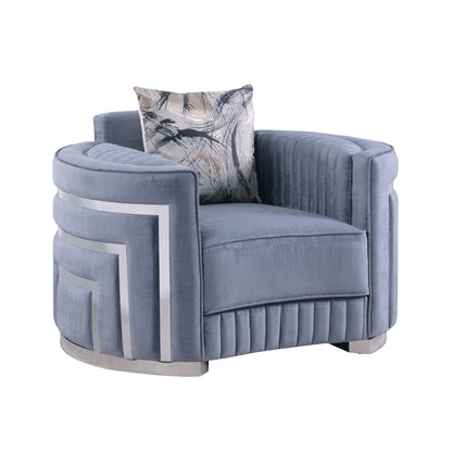 Minerva (Grey) Living Room Set