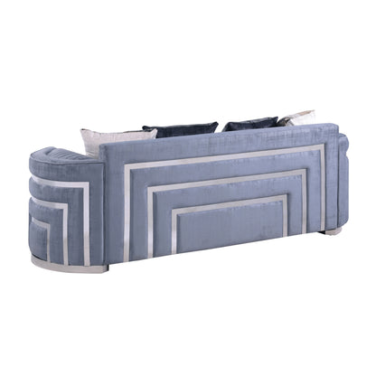 Minerva (Grey) Living Room Set