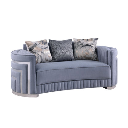 Minerva (Grey) Living Room Set