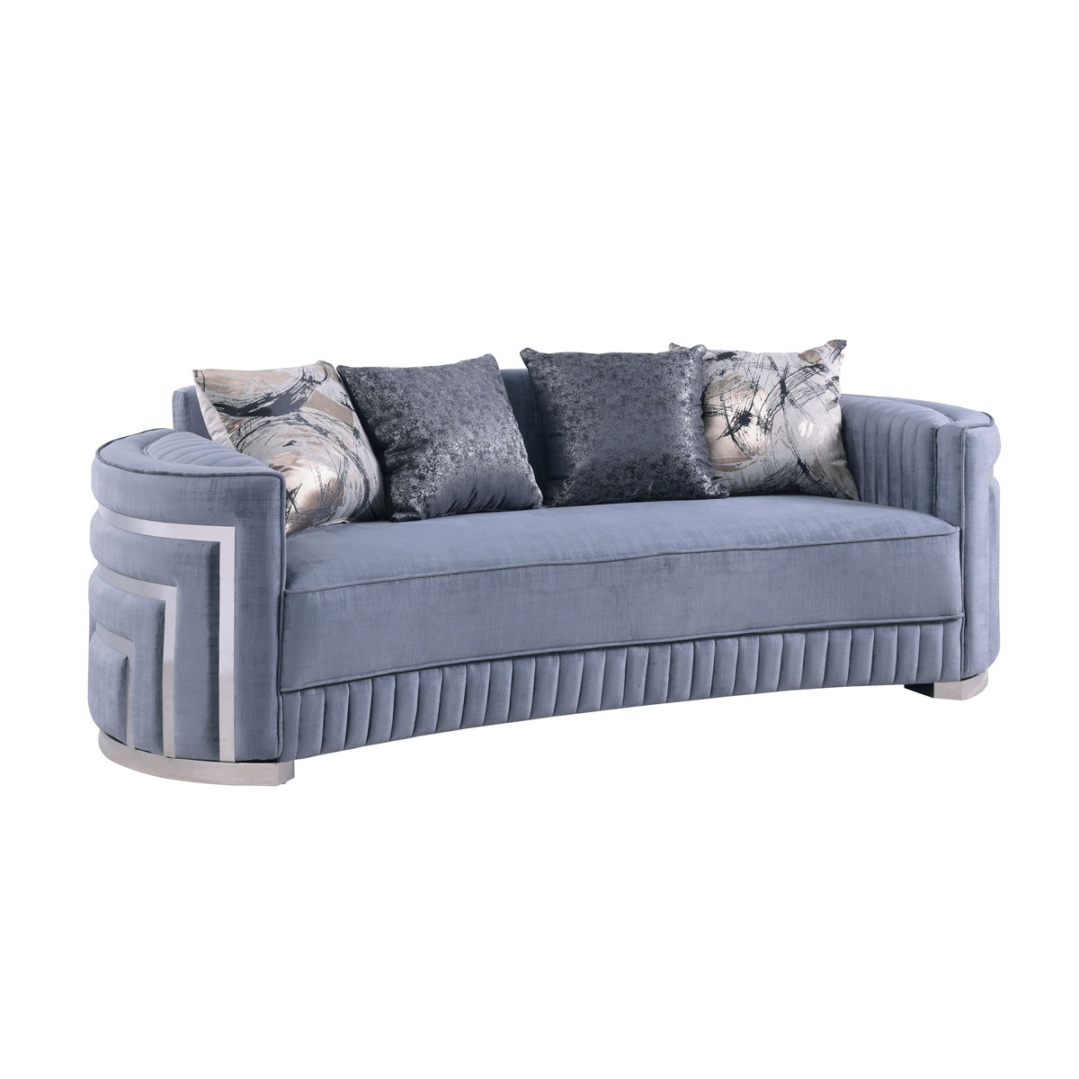 Minerva (Grey) Living Room Set