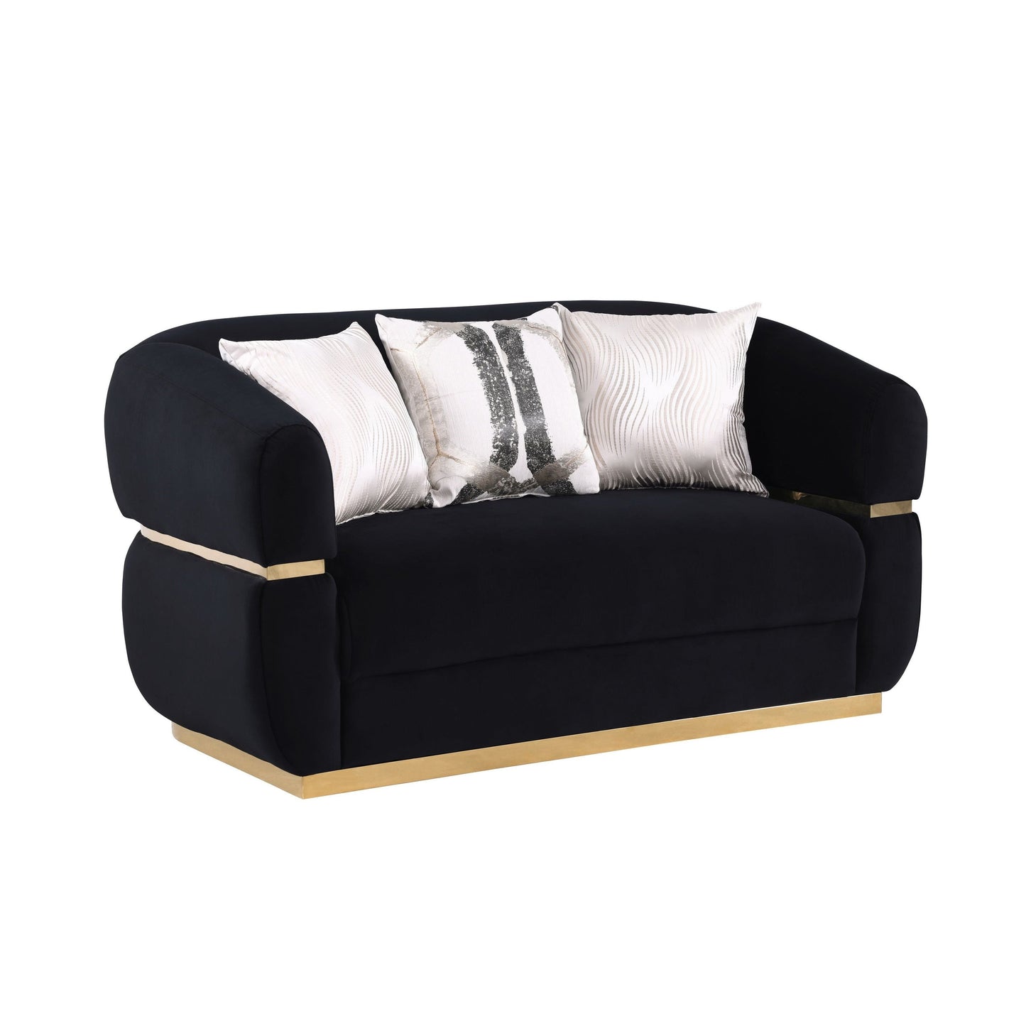 Carmela (Black) Living Room Set