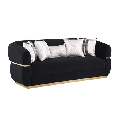 Carmela (Black) Living Room Set