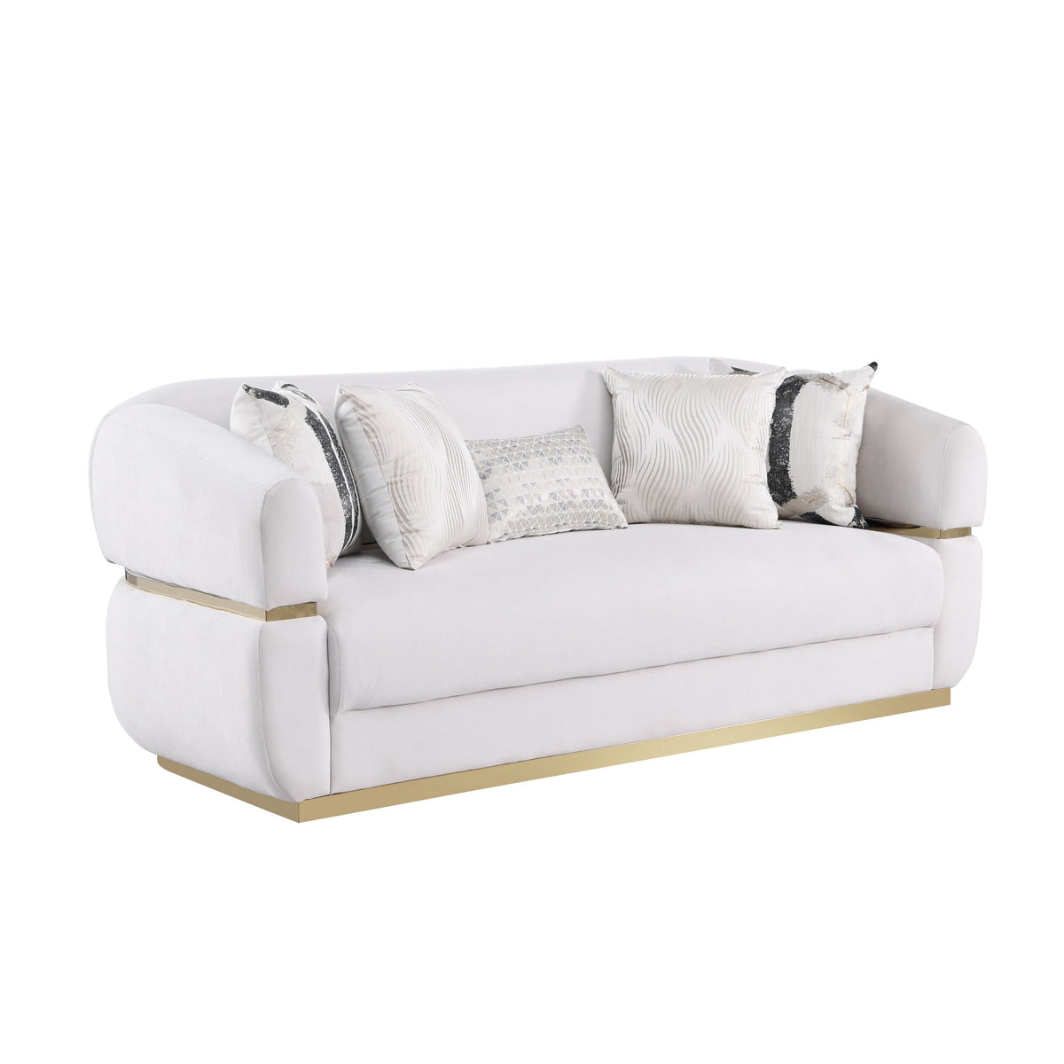 Carmela (Cream) Living Room Set