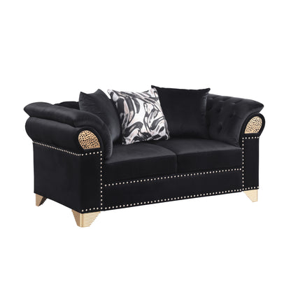 Emma (Black) Living Room Set