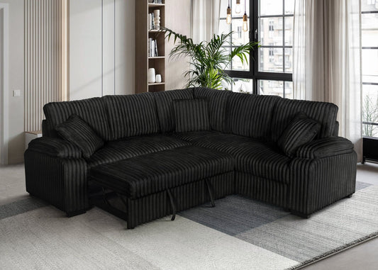 Neeha (Black) Sectional