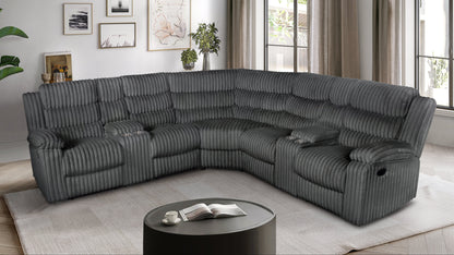 Calantha (Grey) Reclining Sectional