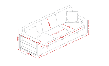 Bexley (Grey) Living Room Set