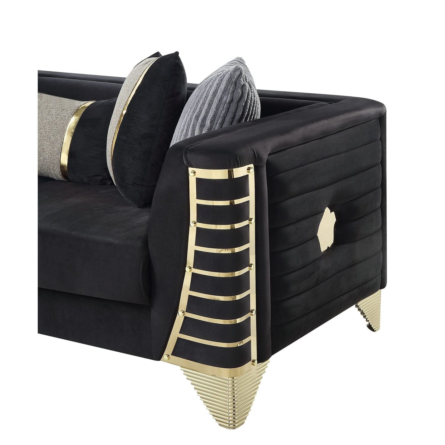 Donovan (Black) Living Room Set