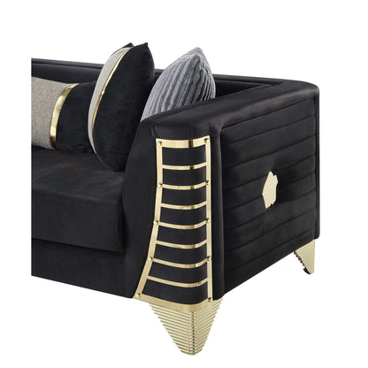 Donovan (Black) Living Room Set