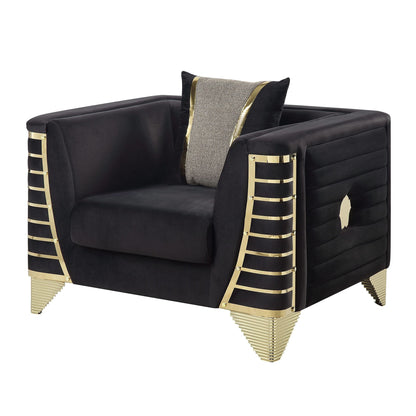 Donovan (Black) Living Room Set