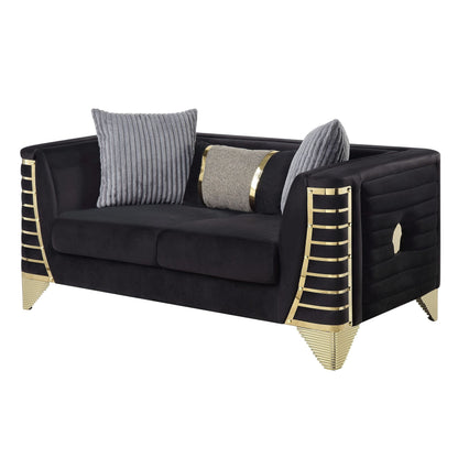 Donovan (Black) Living Room Set
