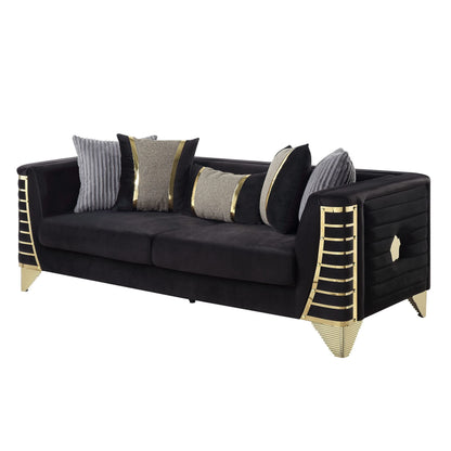 Donovan (Black) Living Room Set