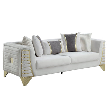 Donovan (Cream) Living Room Set