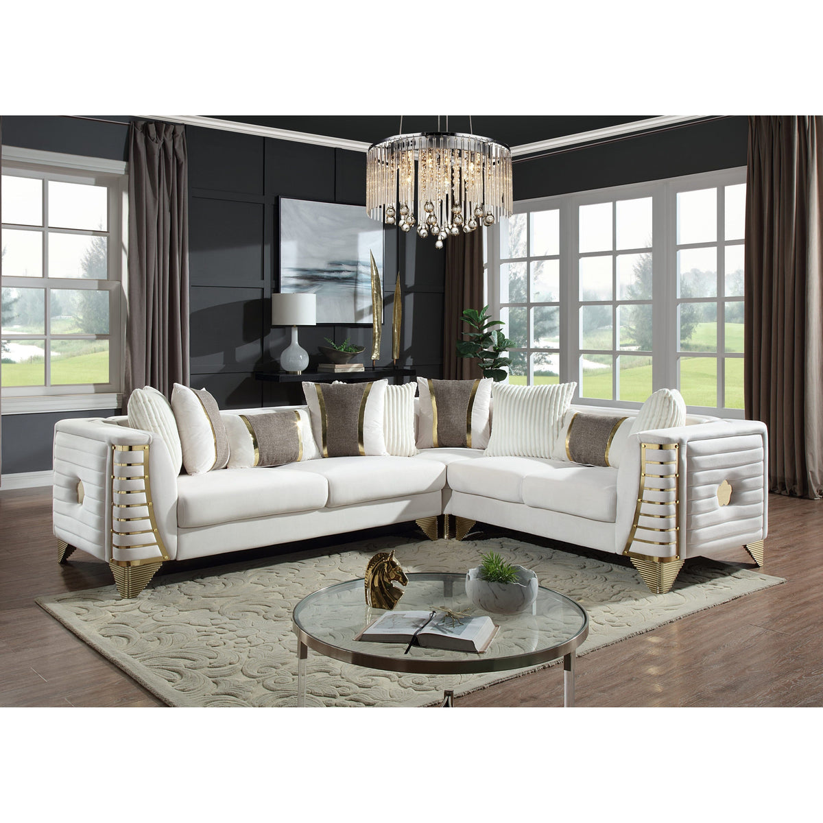 Donovan (Cream) Sectional