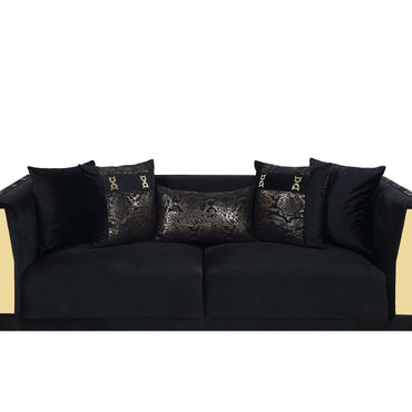 Monaco (Black) Living Room Set
