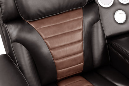 Robin (Brown) Reclining Sectional