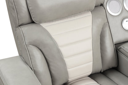 Robin (Grey) Reclining Sectional